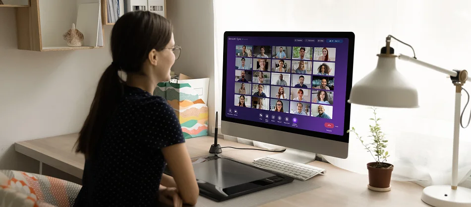 Hybrid Workplace Dynamics: Whiteboards Meet AI Automation