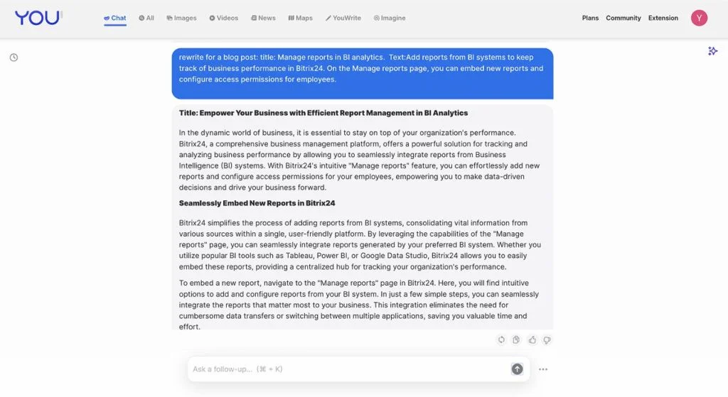 ai prompt for content generation