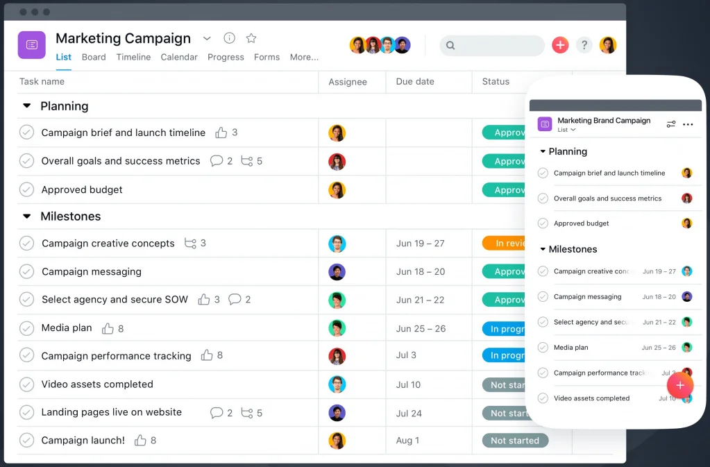 Asana apps Asana apps