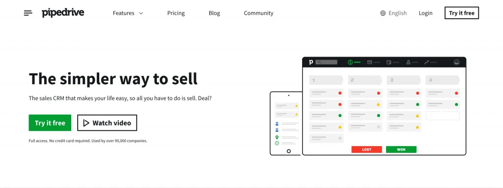 Pipedrive CRM for personal Pipedrive CRM for personal