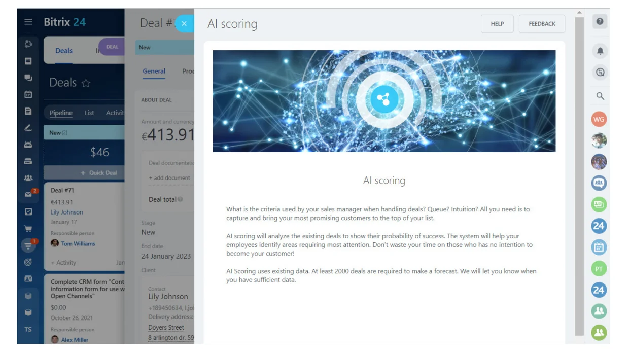 Built-in AI that enhances—not overwhelms