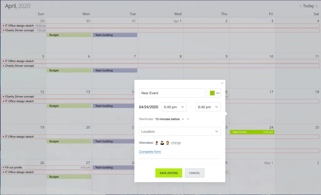 Calendar