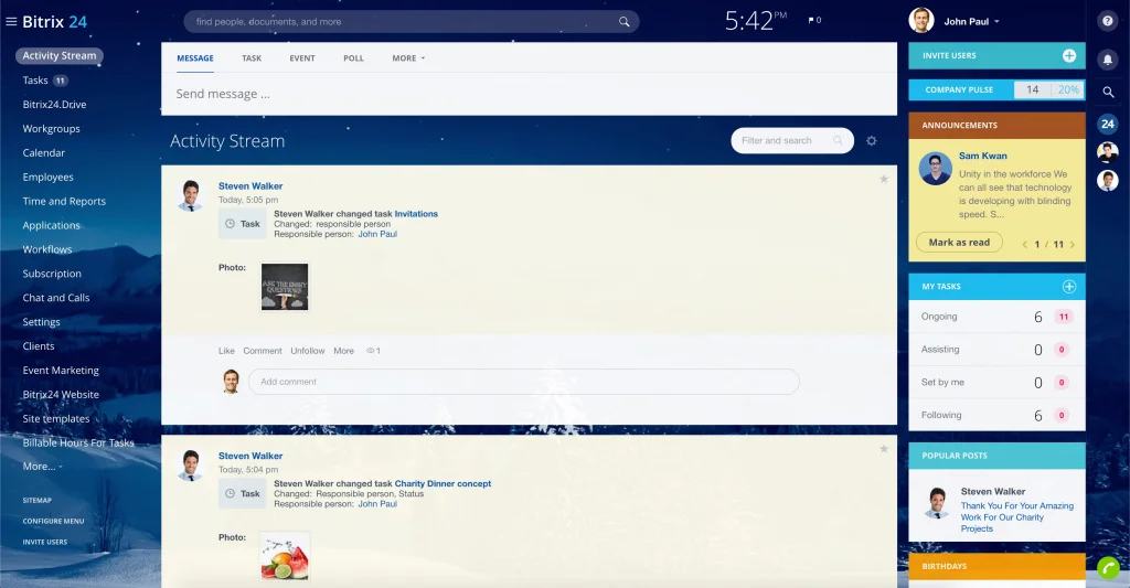 Activity Stream